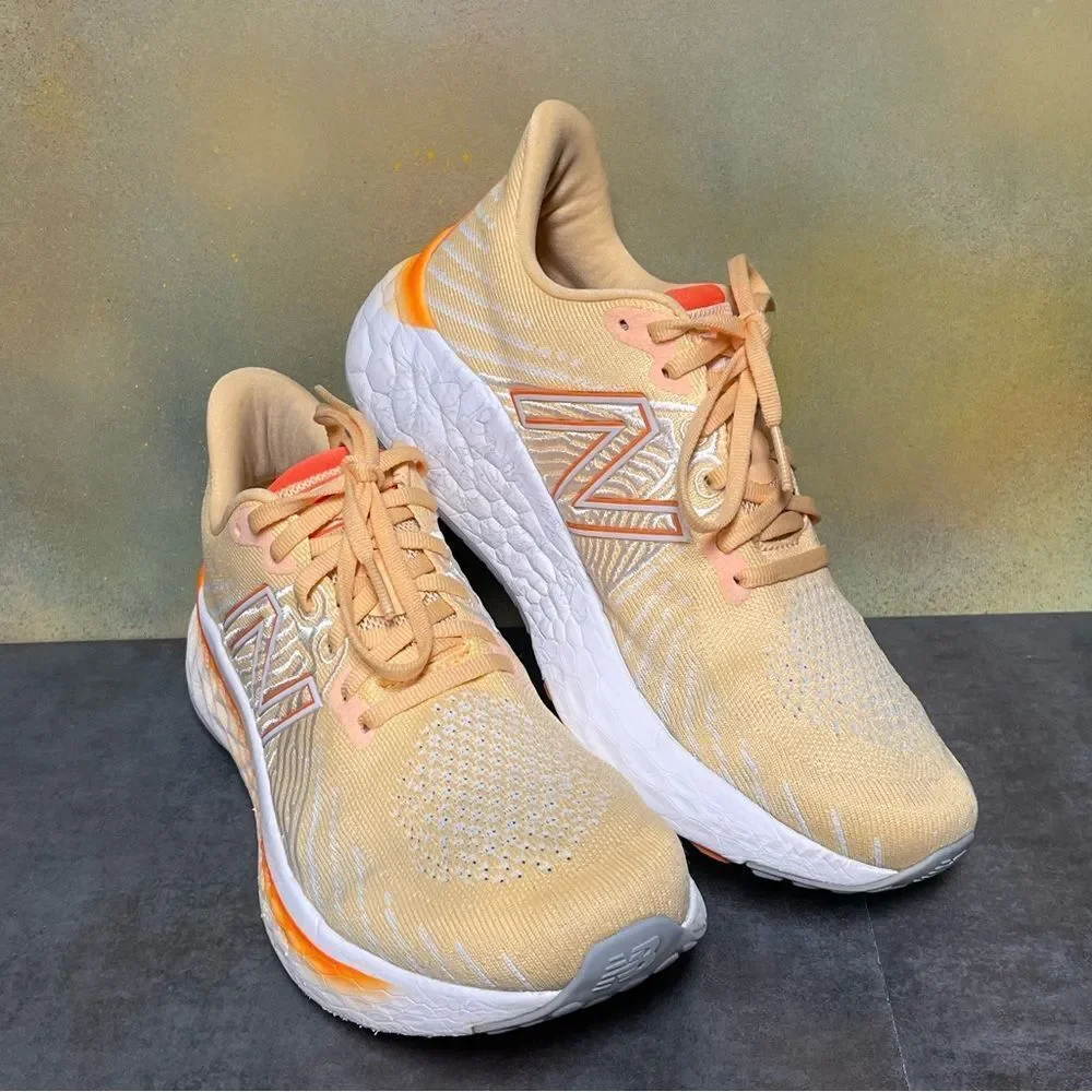 New Balance Fresh Foam X Vongo v5 Woman's Orange Running Shoes Size 9B